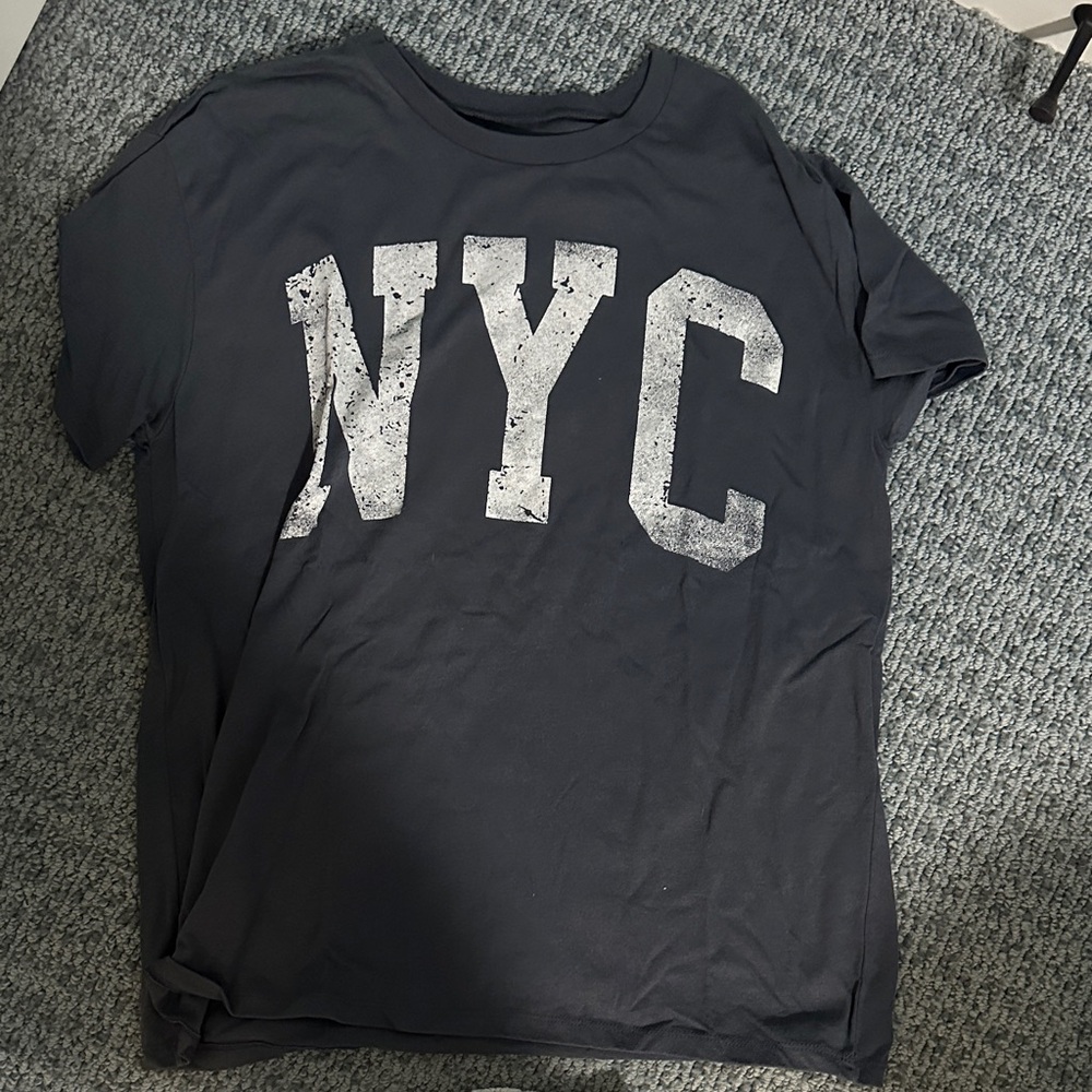 Dark Grey NYC Graphic T-Shirt